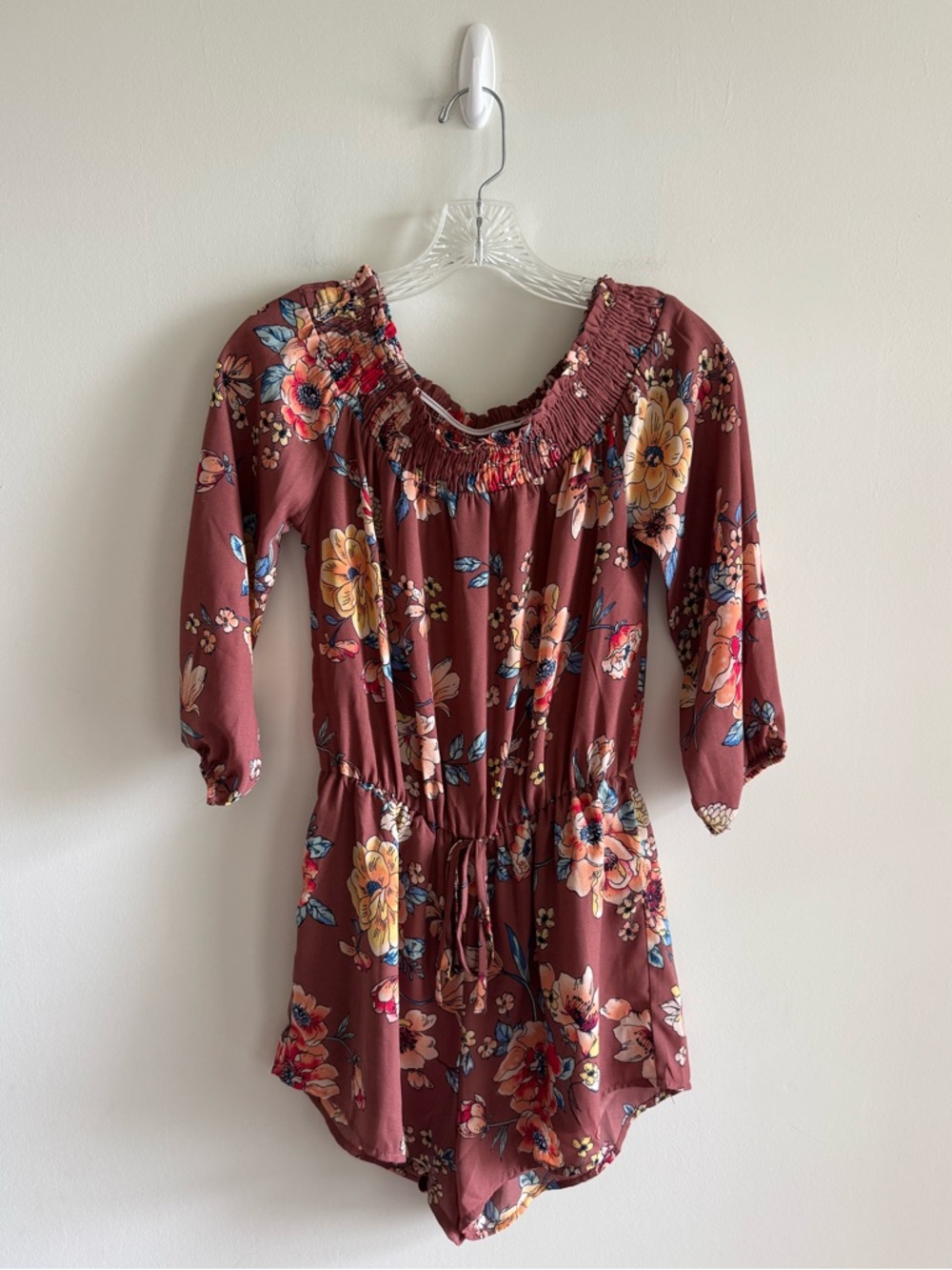 Active USA Floral Romper